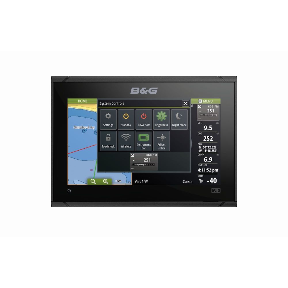 [B&G] Traceur de cartes Vulcan 9" non XDCR