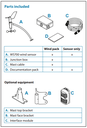 [B&G] WS710 Pack vent avec câble 35m et boitier