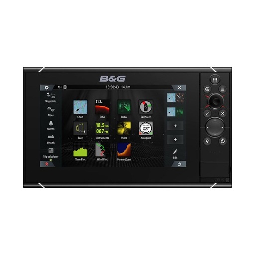 [000-15563-001] [B&G] Pack Zeus 3S, traceur 9", Radar HALO 20+