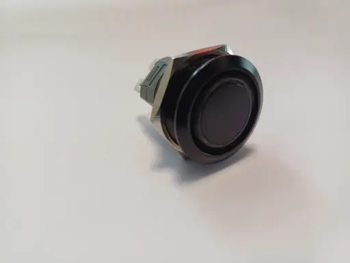 [XP25RFRGB2POL] [METZLER] Bouton poussoir maintenu 25mm Led rouge 