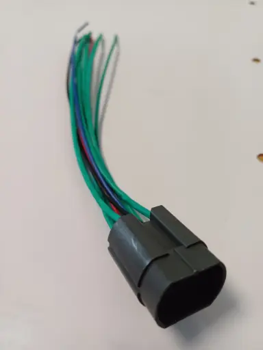 [J22-CB-4P+4P-15] [METZLER] Connecteur enfichable RGB pour boutons poussoir momentanées et maintenus