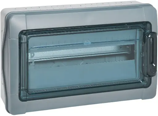 [LEG001924] [LEGRAND] Coffret étanche Plexo³ 18 modules avec embouts à perforation directe prémontés 