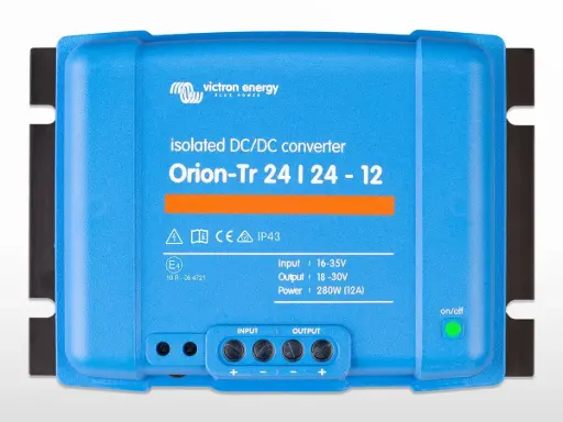 [ORI242428110] [VICTRON ENERGY] Convertisseur isolé Orion 24/24-12A (280W) DC-DC 