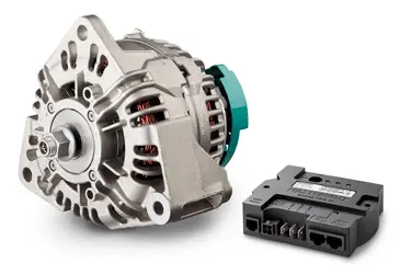 [48624152] [MASTERVOLT] Alpha 24/150 Evo Alternator, incl. Alpha Pro III charge regulator