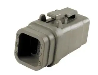 [571-DTM06-6S-E007] [DEUTSCH] DTM Connecteur 6 pôles Mâle 