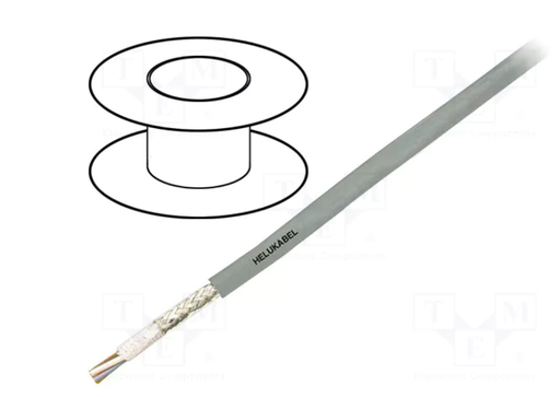 [STR-C-PUR4X0.25] Câble étamé pilotage Supertronic 4x0.25mm²